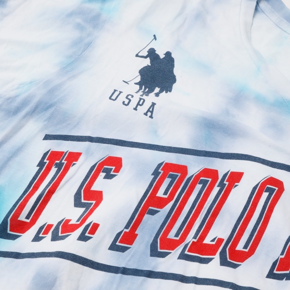Custom Tye Dyed US Polo Assn. Tee Shirt, Medium - Picture 5 of 6
